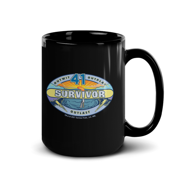 Survivor Keep The One Quote Black Mug | Official CBS Entertainment Store