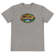 Survivor Mashup Logo Adult Eco Short Sleeve T-Shirt