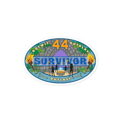 Survivor Season 44 4" Die Cut Sticker