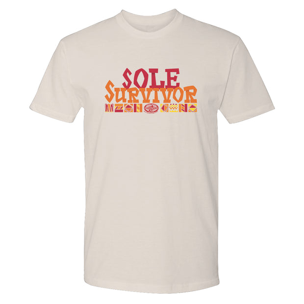 Survivor Sole Survivor Adult Short Sleeve T-Shirt