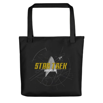 Star Trek: Discovery Logo Sketch Tote Bag | Official CBS Entertainment Store