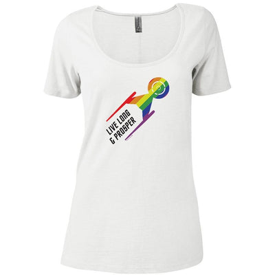 Star Trek: Discovery Pride Women's Relaxed Scoop Neck T-Shirt | Official CBS Entertainment Store