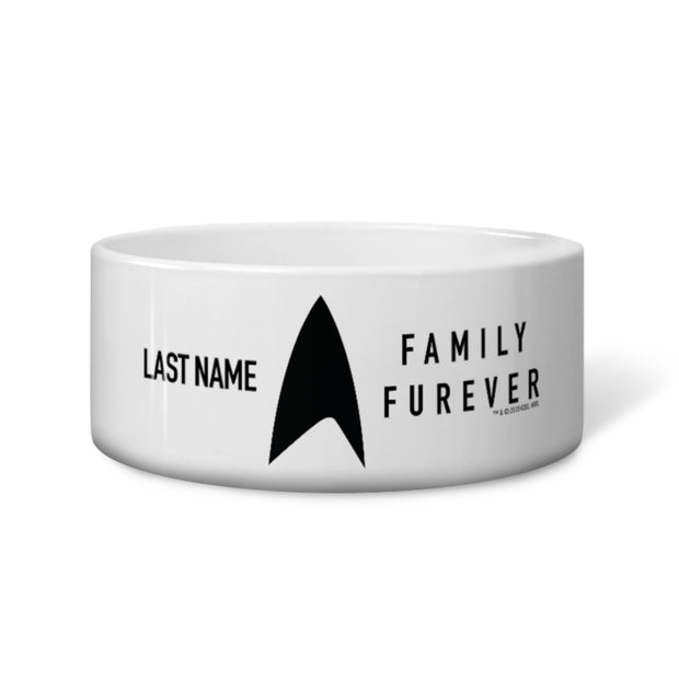 Star Trek: Picard Family Furever Personalized Pet Bowl | Official CBS Entertainment Store