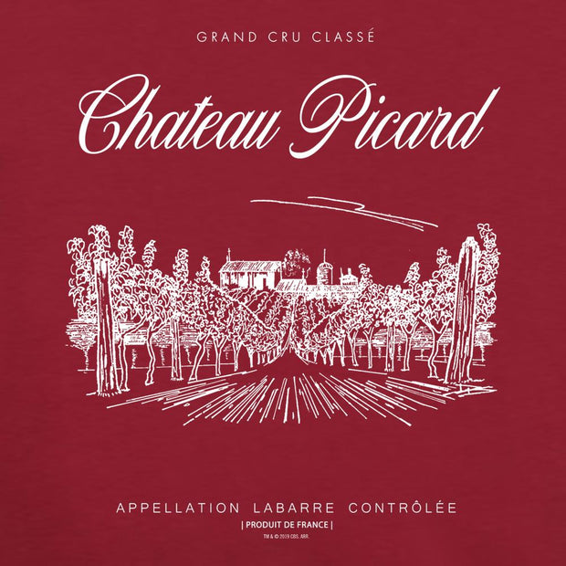 Star Trek: Picard Chateau Picard Vineyard Logo Adult Short Sleeve T-Shirt