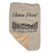Star Trek: Picard Chateau Picard Vineyard Logo Sherpa Blanket | Official CBS Entertainment Store
