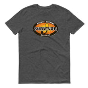 Survivor Outwit, Outplay, Outlast Logo Adult Short Sleeve T-Shirt | Official CBS Entertainment Store