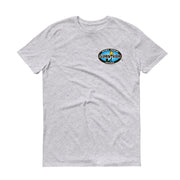 Survivor Outwit, Outplay, Outlast Chest Logo Adult Short Sleeve T-Shirt