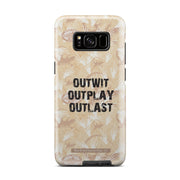 Survivor Outwit, Outplay, Outlast Tough Phone Case