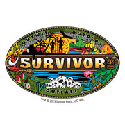 Survivor Mashup Logo Stainless Steel Water Bottle | Official CBS Entertainment Store