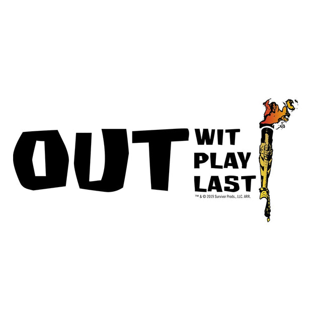 Survivor Out Wit, Play, Last Women's Relaxed Scoop Neck T-Shirt