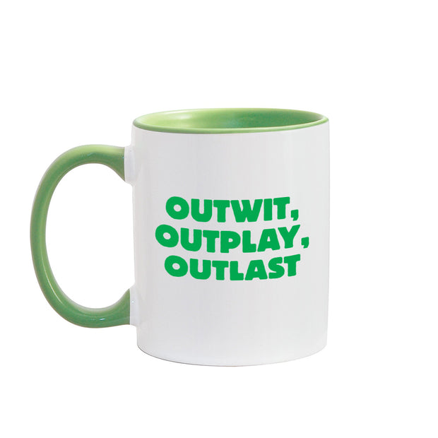 Survivor Season 39 Island Outwit, Outplay, Outlast Two Tone Mug | Official CBS Entertainment Store