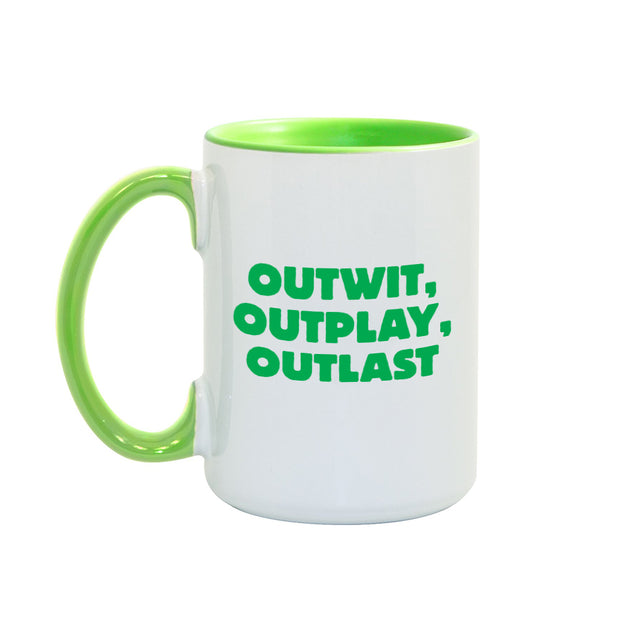 Survivor Season 39 Island Outwit, Outplay, Outlast Two Tone Mug | Official CBS Entertainment Store