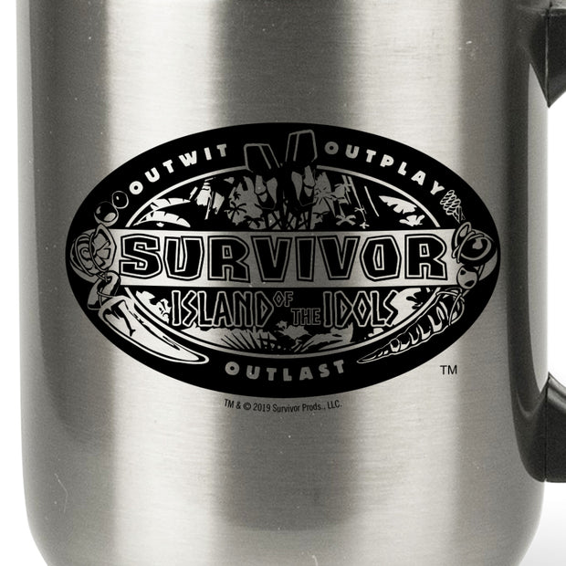 Survivor Season 39 Island of the Idols Travel Mug | Official CBS Entertainment Store