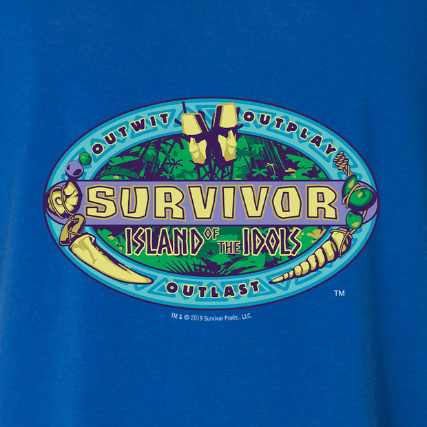 Survivor Season 39 Island of the Idols Women's Relaxed V-Neck T-Shirt | Official CBS Entertainment Store