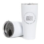 The Amazing Race Starting Badge Laser Engraved SIC Tumbler | Official CBS Entertainment Store