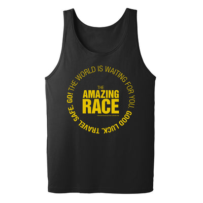The Amazing Race Yellow Starting Adult Tank Top | Official CBS Entertainment Store