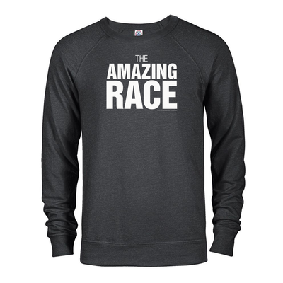 The Amazing Race One Color Logo Lightweight Crewneck Sweatshirt | Official CBS Entertainment Store