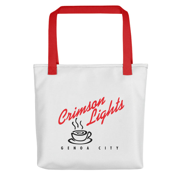 The Young and the Restless Crimson Lights Premium Tote Bag | Official CBS Entertainment Store