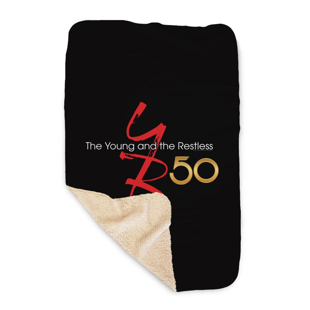 The Young and the Restless 50th Anniversary Sherpa Blanket