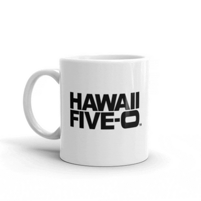 Hawaii Five-0 Logo 11 oz White Mug
