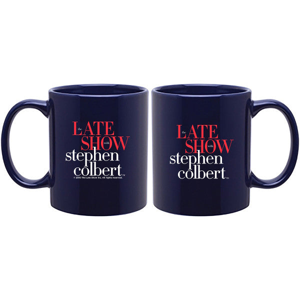 The Late Show with Stephen Colbert Official Mug | Official CBS Entertainment Store